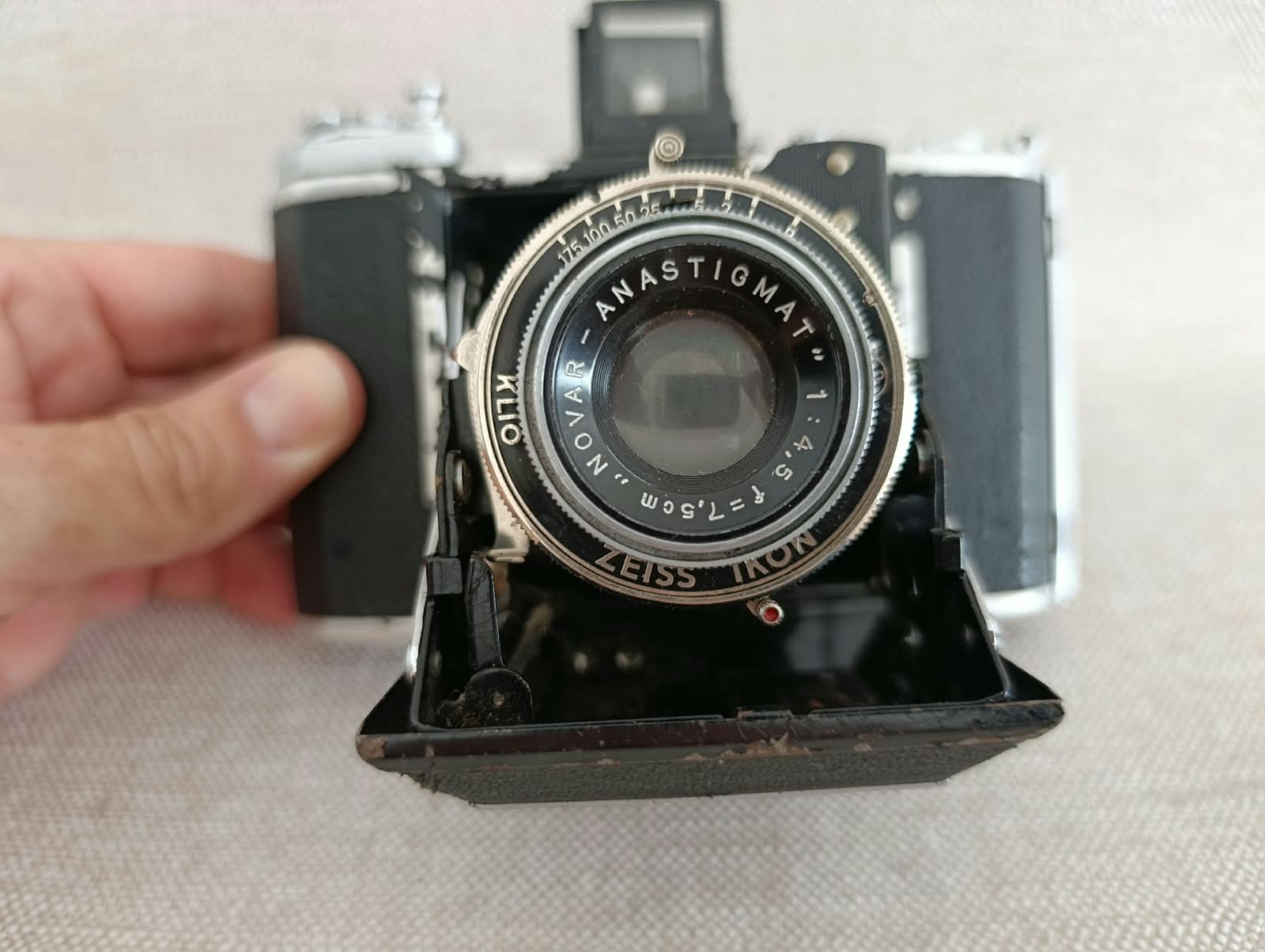 Zeiss Ikon Ikonta 521/16 Novar 4,5/7,5 Klio – na opravu - čtete popis - č.96