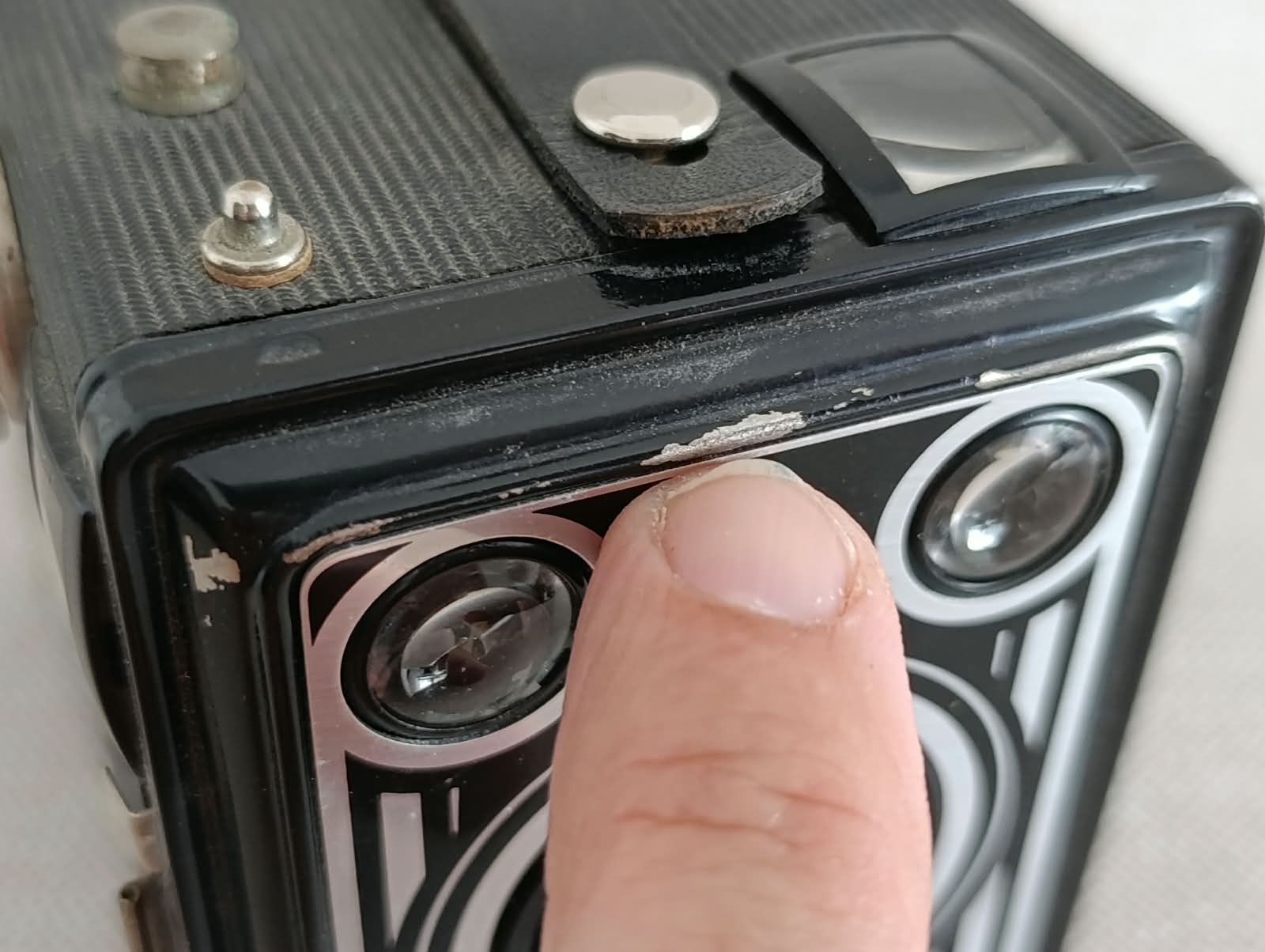 Agfa Synchro-Box – starý německý fotoaparát 50. léta