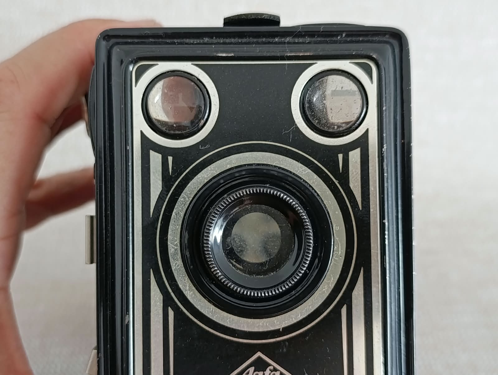 Historický fotoaparát AGFA-BOX + původní pouzdro