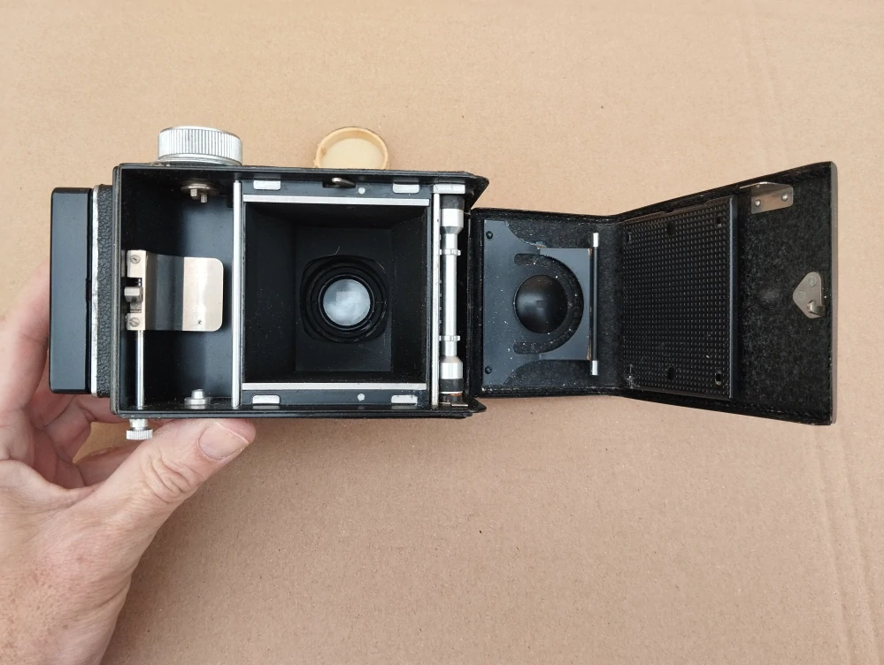 Starý fotoaparat Flexaret do sbírky nebo k dekoraci
