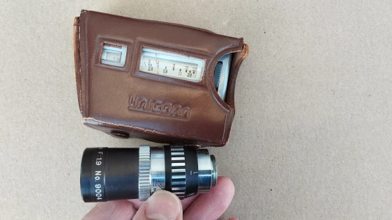 Stará kamera Kamera Lumicon - 8  s pouzdrem