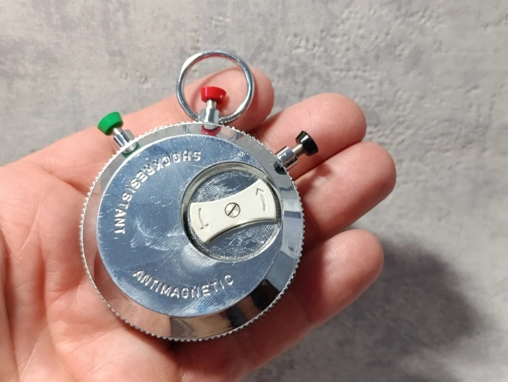 Staré zachovalé profi stopky HANHART AMIGO+ etue