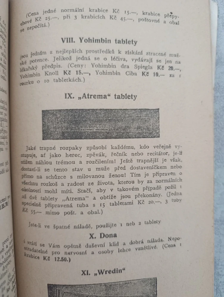 Prostředky k zabránění nákazy a těhotenství HYDIKO  - 1930