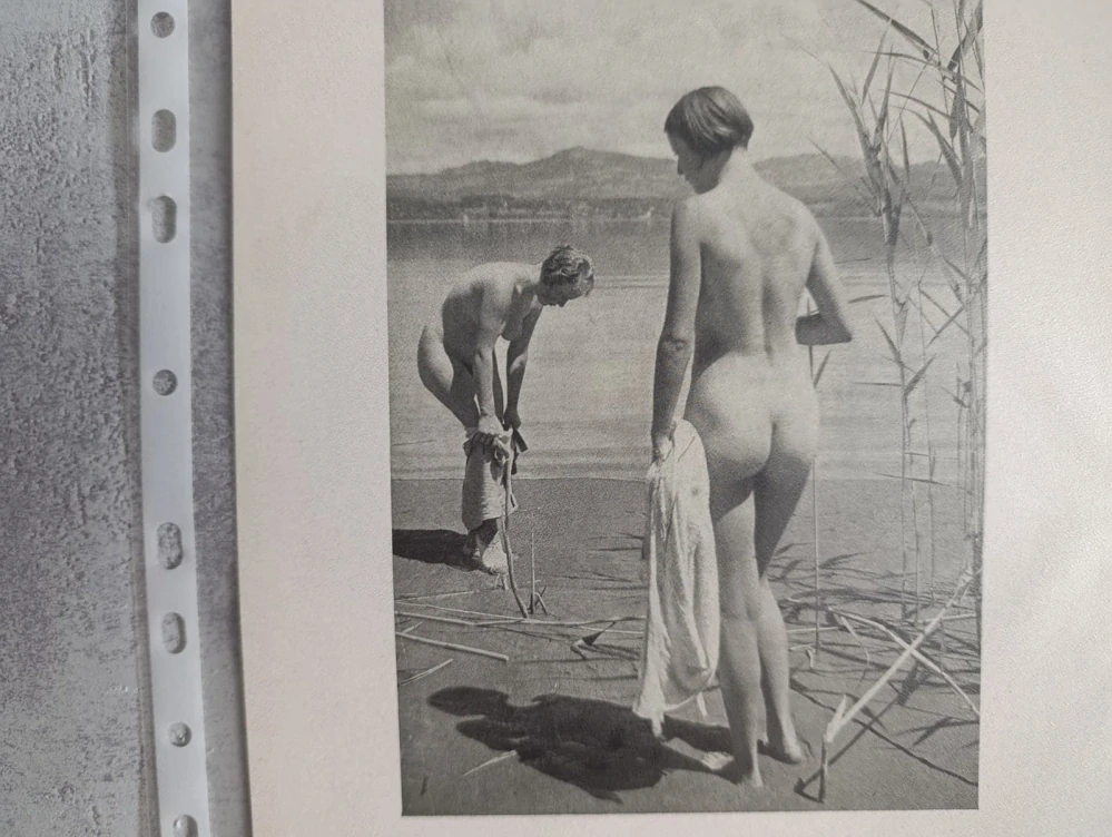 Staré fotografie umělecké akty r.1939