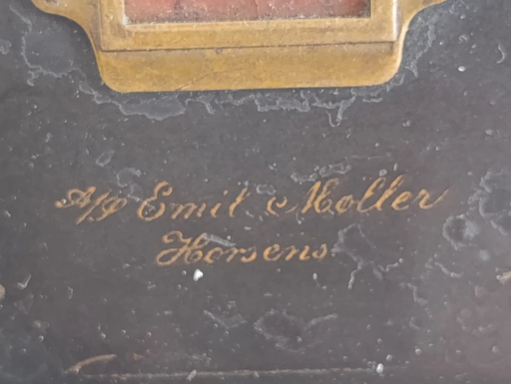 Starožitný skandinávský telefon Stats-Telefonen (1900–1925) | Emil Möller Horsens, Dánsko