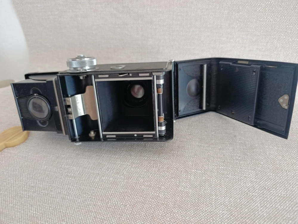 Flexaret V Meopta Belar 3,5/80 + pouzdro a krytka objektivů č.34