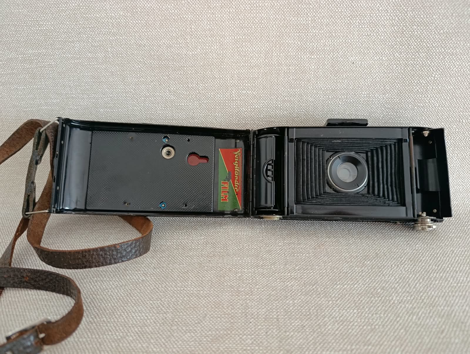 Voigtländer Bessa – Anastigmat Voigtar 6,3/10,5 – na díly/dekoraci  č.91