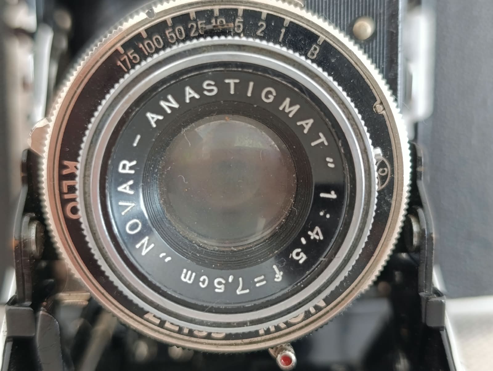 Zeiss Ikon Ikonta 521/16 Novar 4,5/7,5 Klio – na opravu - čtete popis - č.96