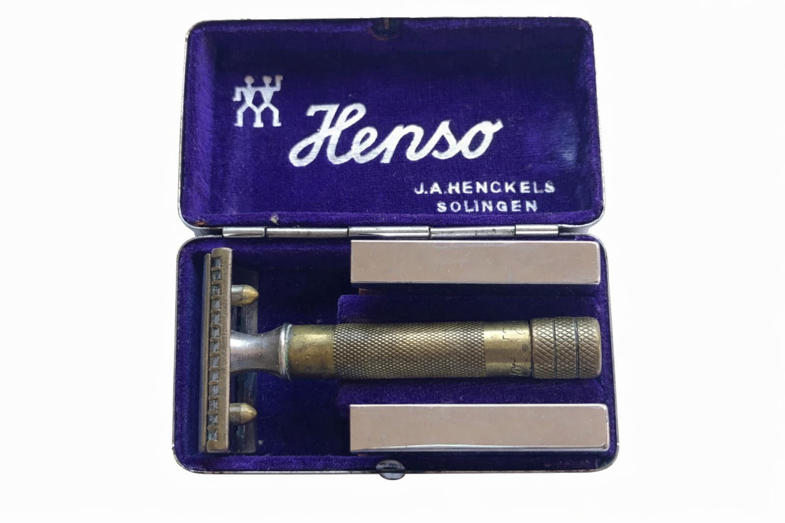 Starožitný holicí strojek Henckels Solingen HENSO