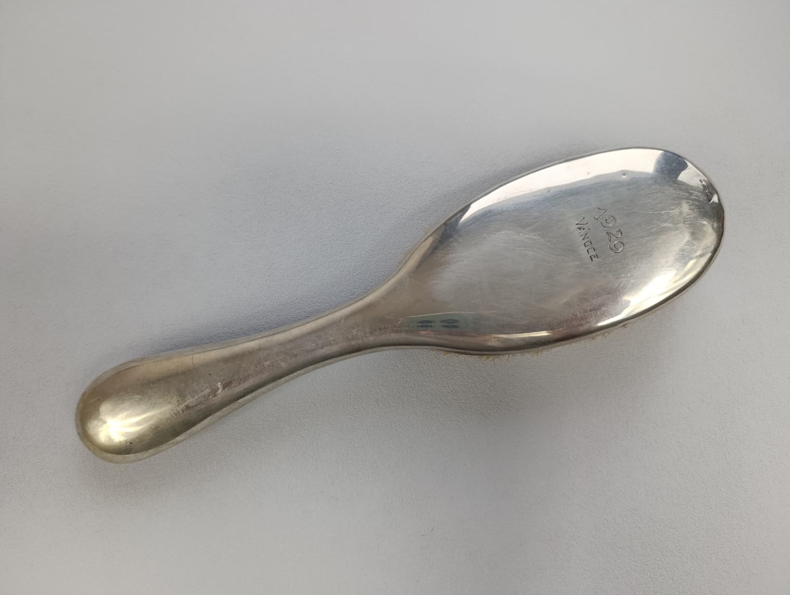 Starožitný kartáč stříbro Ag 800 – Vánoce 1929