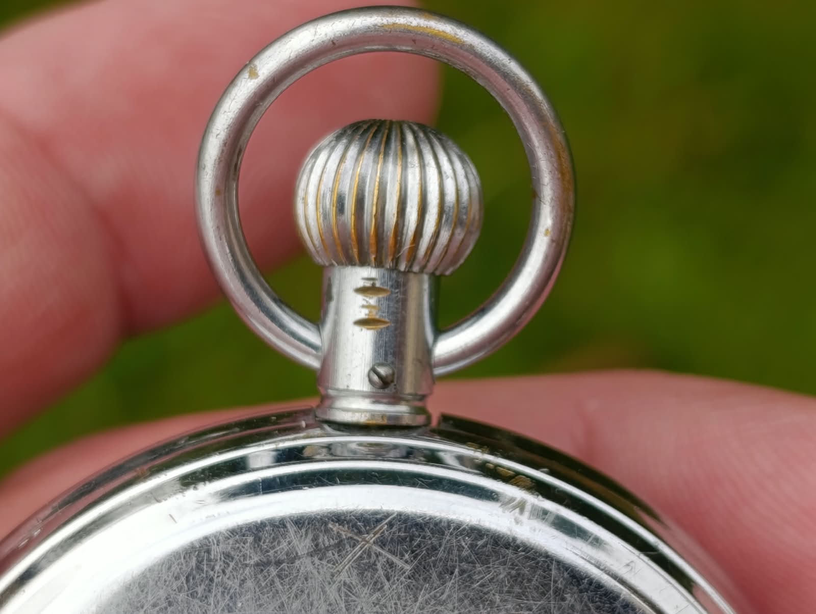 Starožitné mechanické stopky Hanhart 52 mm