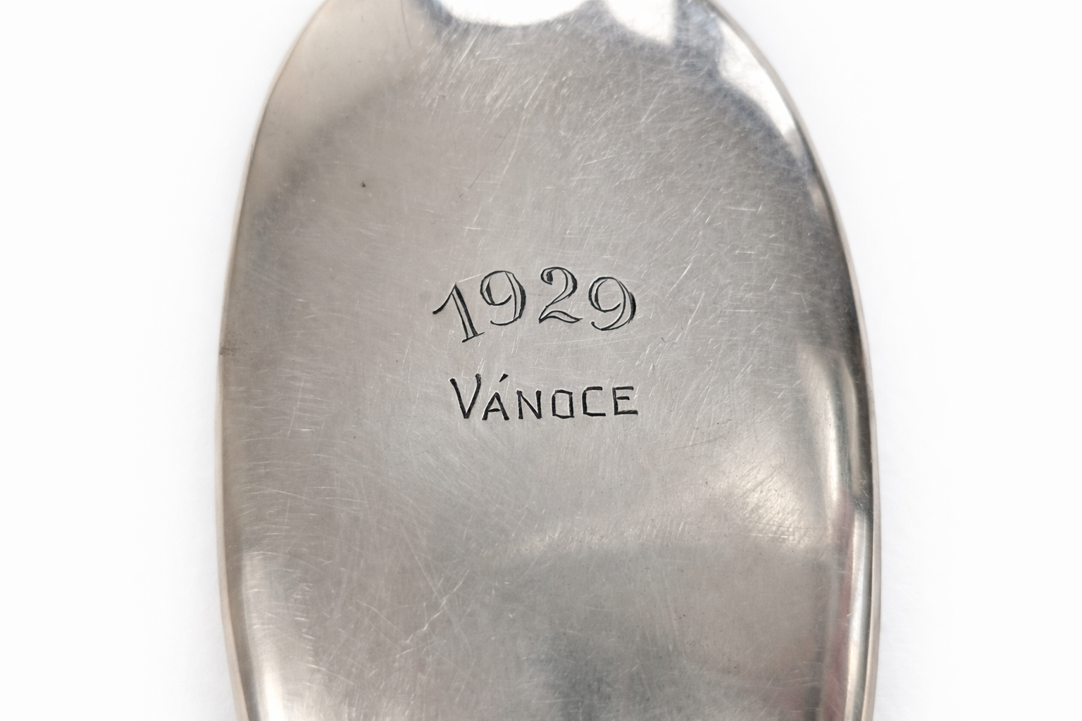 Starožitný kartáč stříbro Ag 800 – Vánoce 1929