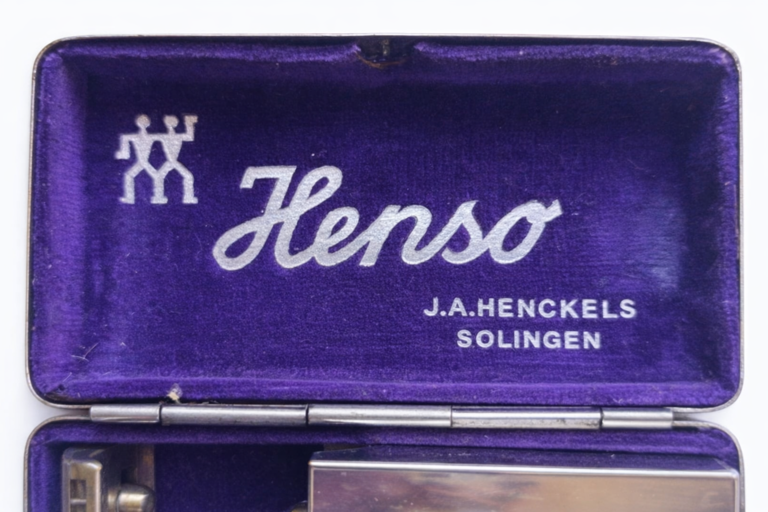 Starožitný holicí strojek Henckels Solingen HENSO