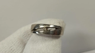 Starý stříbrný prsten vel.56