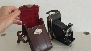 Starý fotoaparat AGFA Billy - Record     