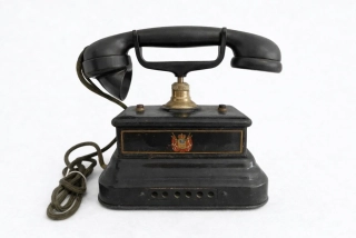Starý orig.telefon JYDSK do sbírky, k dekoraci