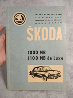 Seznam ND na Škoda 1000 MB, 1968-69