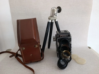 Flexaret VII Automat +pouzdro + stativ – na opravu nebo náhradní díly