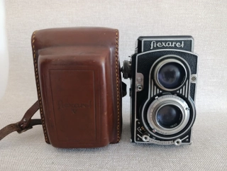 Flexaret V Meopta Belar 3,5/80 + pouzdro, pěkný stav (č.37)