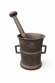 Zajímavý a velmi starý starý hmoždíř č.4 s uchy  - Komisní prodej -