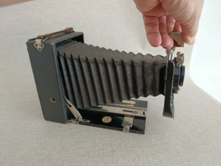 Velký historický fotoaparát Vea Extra-Rapid-Aplanat F:8 – dlouhý měch č.90